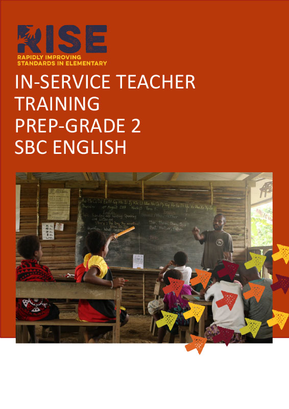 Prep G SBC English Inservice Participant Workbook